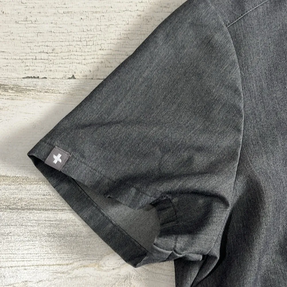 Figs Gray Scrub Top Size XS - Image 3