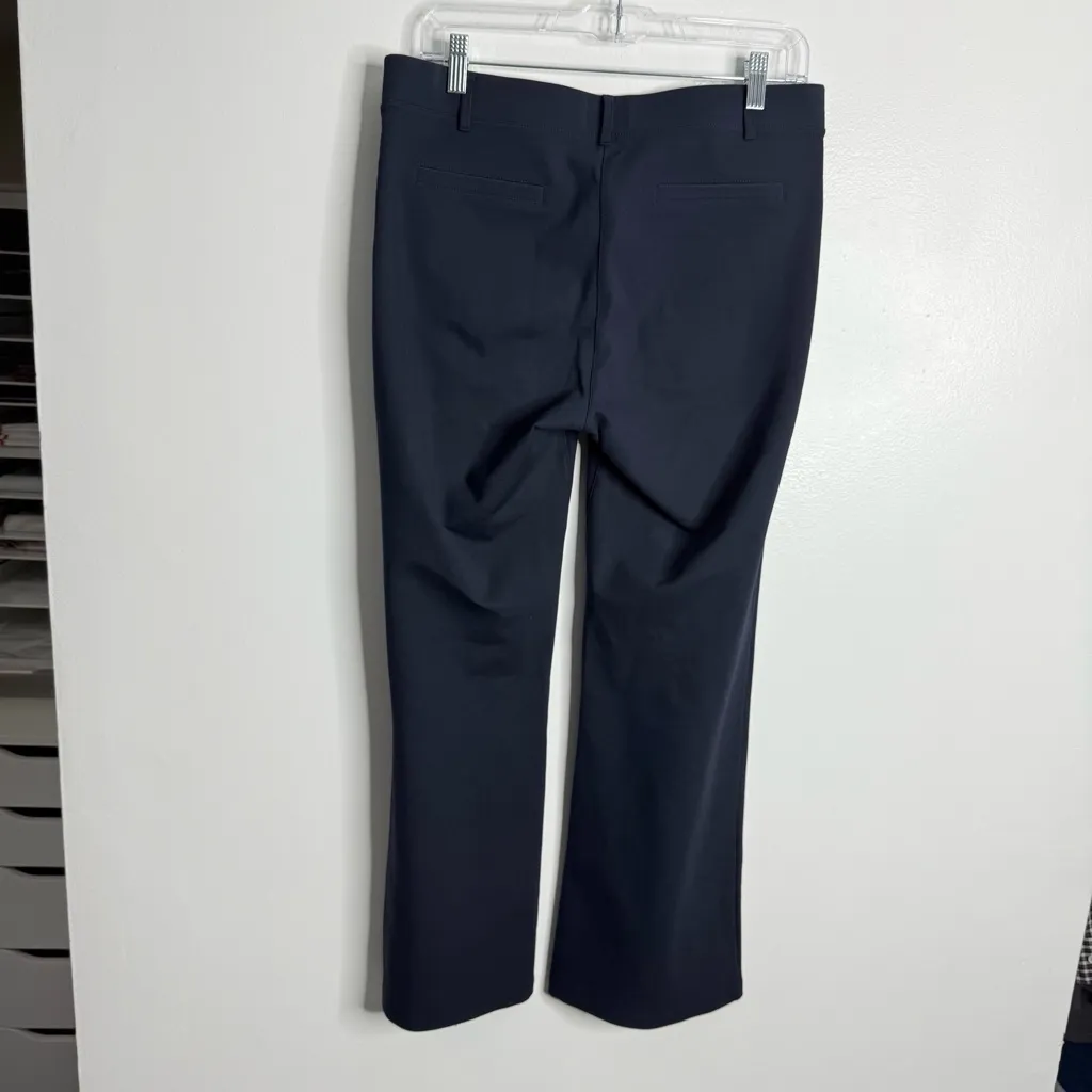 NWOT Betabrand Classic Dress Pant Yoga Pant Bootcut Navy Large Petite‎ - Image 3