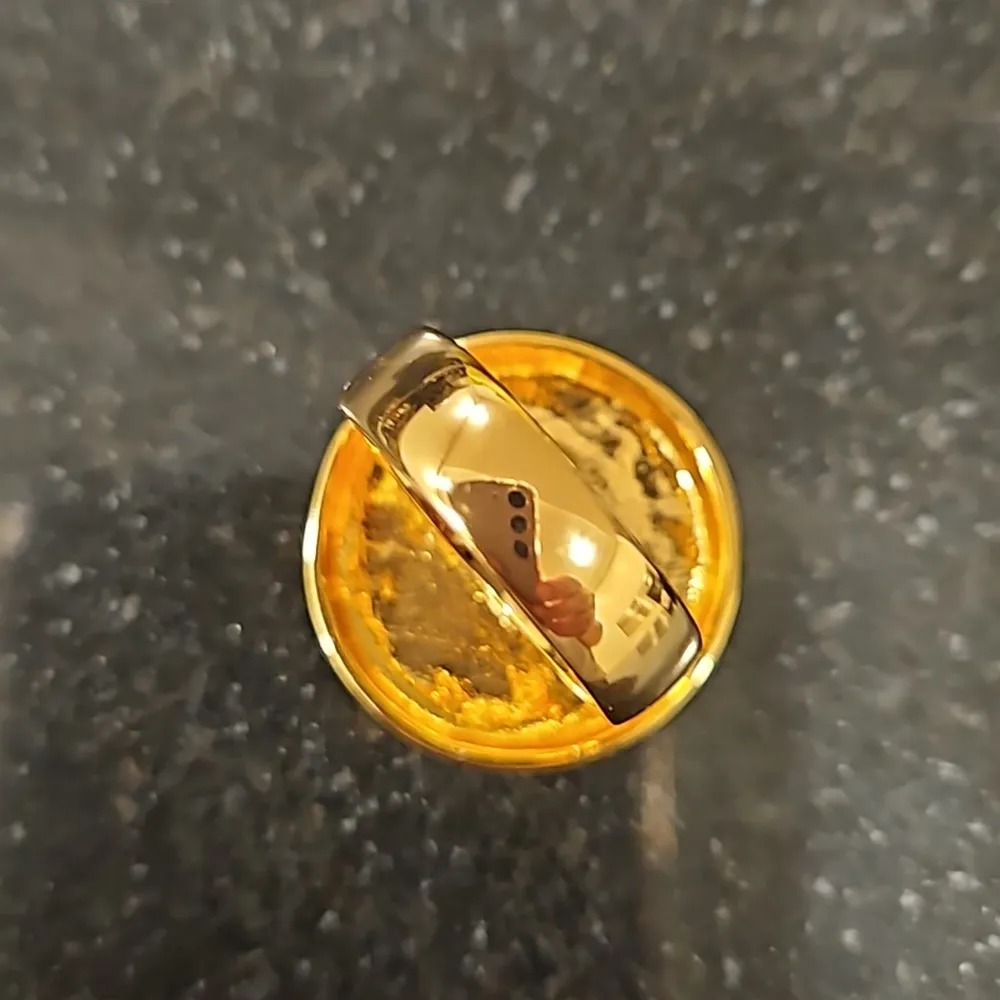 💕TRINA TURK💕 Modern Geometrics Eclipse Enamel Ring ~ Multi-Color 7 NWT - Image 11