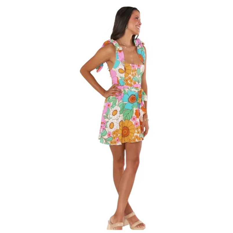 Show Me Your MuMu Claire Mini Dress I Flower Market Size Medium NWT - Image 9