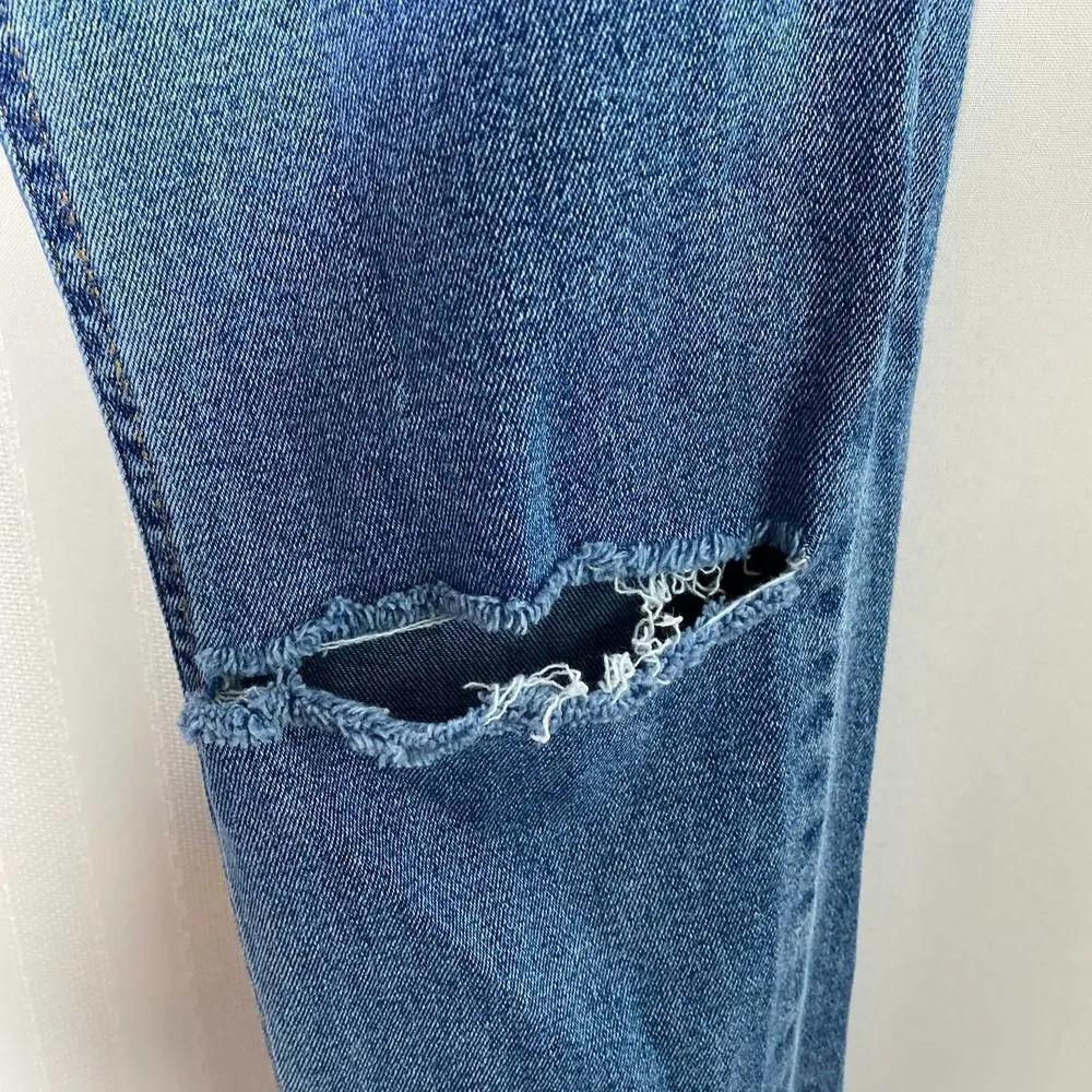 BDG Urban Outfitters Girlfriend High Rise Ripped Knee 5 Pocket Jeans Size 27 - Image 6