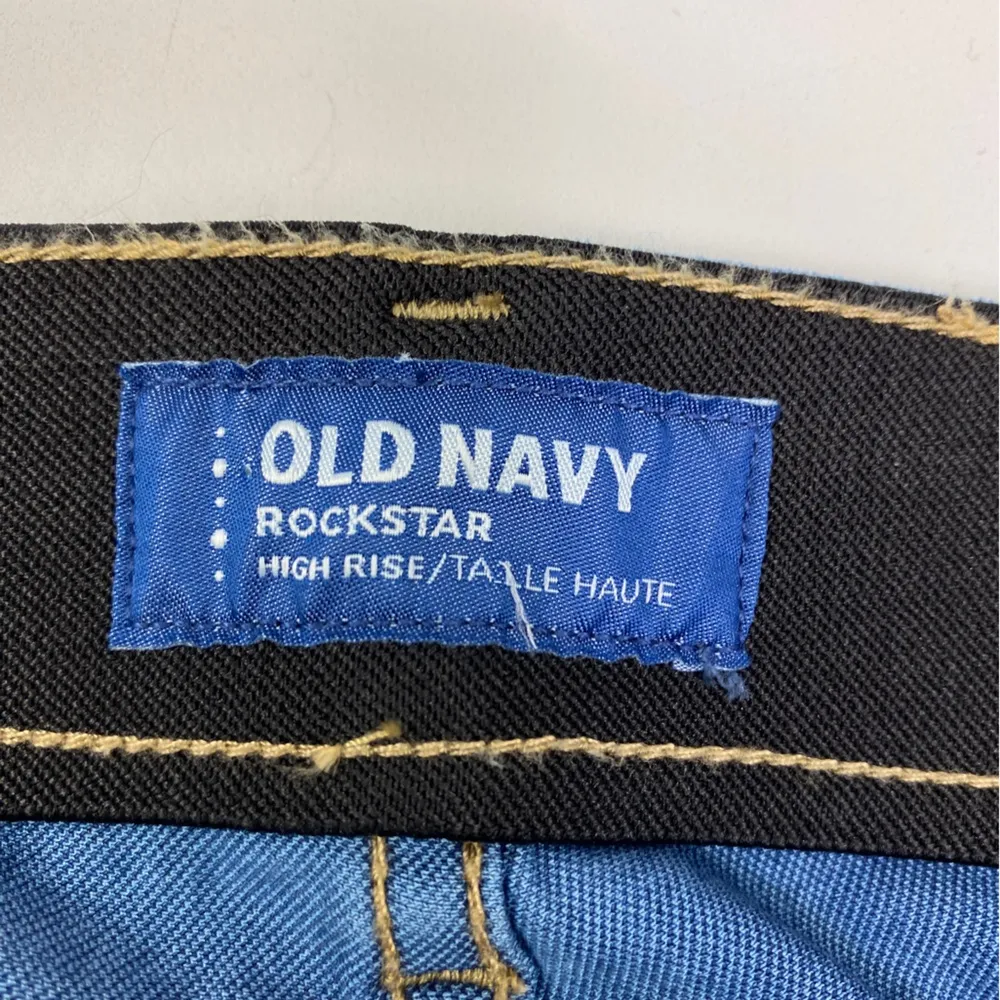 Old Navy Rockstar Hi-Rise Skinny Ankle Denim Jean NWT Size 26 - Image 5