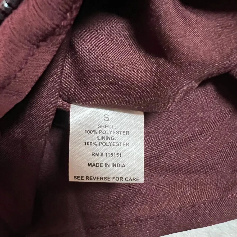 Romeo & Juliet Couture Sleeveless Beaded Chiffon Tank Dress Size Small NEW - Image 8