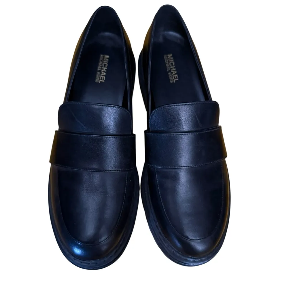 Michael Kors Parker chunky lug sole Loafers Slip-On academia 90’s clueless vibes - Image 3