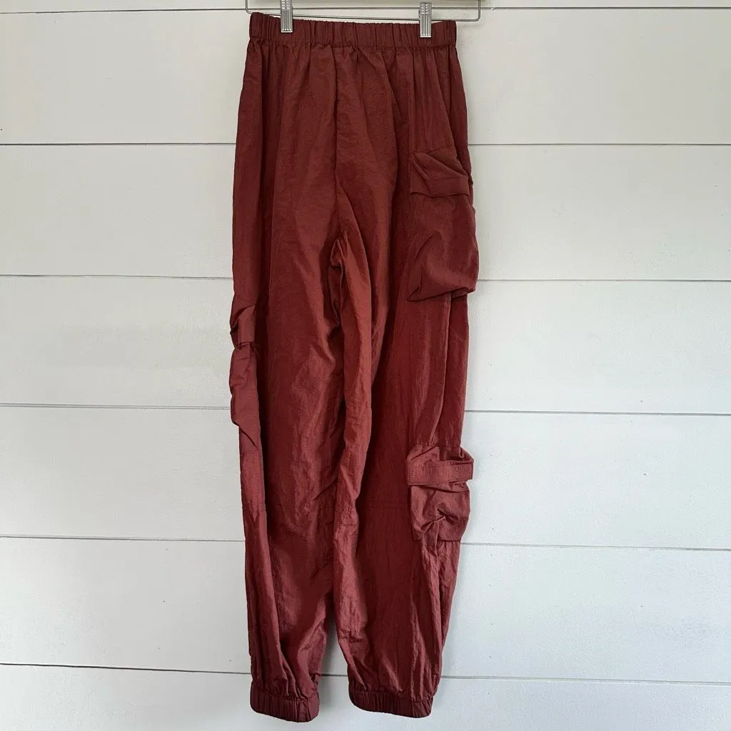 C’est Toi Women’s Small Nylon Cargo Jogger Pants - Image 2