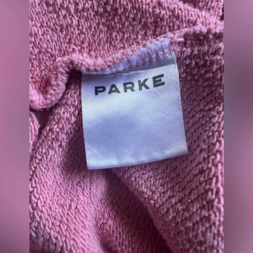 Parke Valentine’s Day Collection Bubblegum And White Sweatshirt Size XXL Pink - Image 5