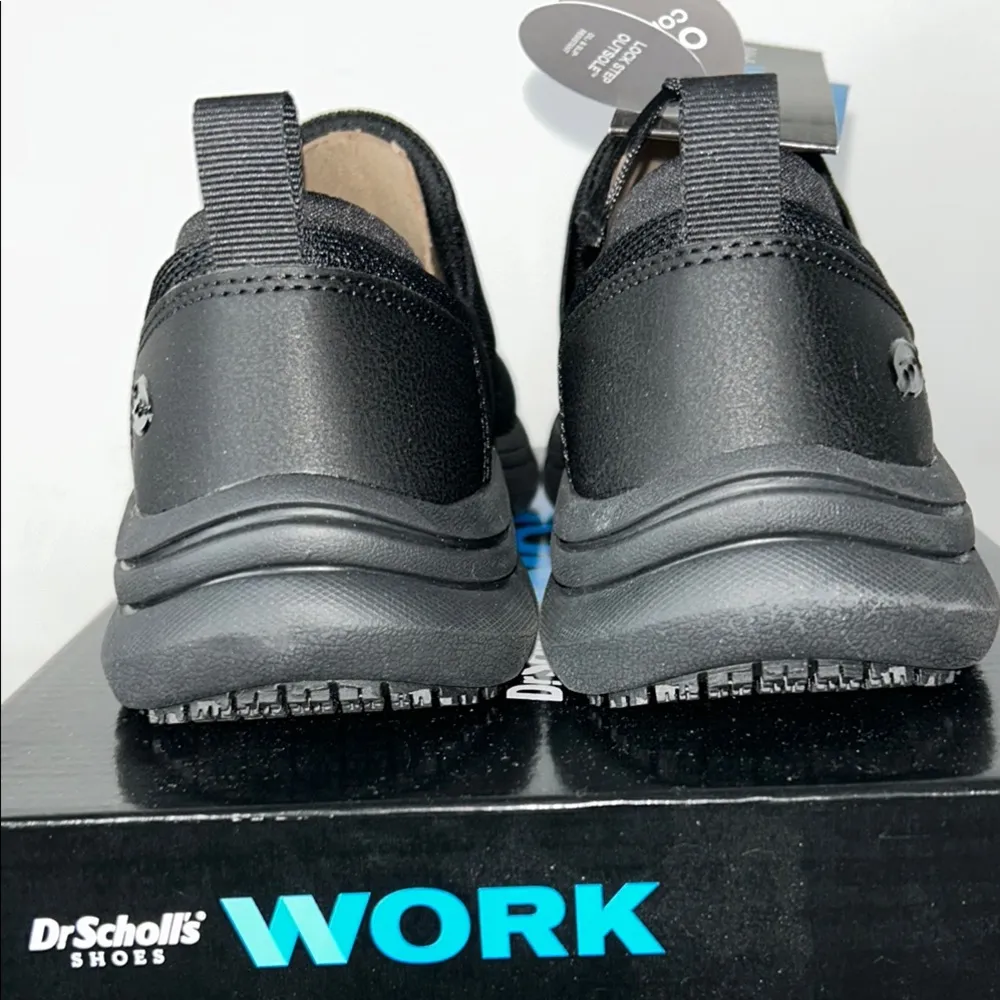 Dr. Scholl's Black Work Shoes with Cushioned Sole Size 7.5 - Image 4