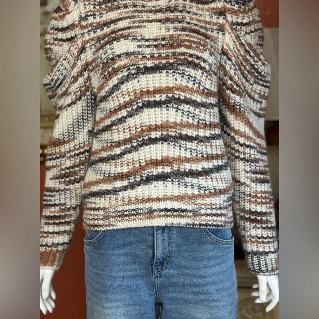 Ulla Johnson Marled Tapir Knit Daphne Pullover Sweater - Image 12