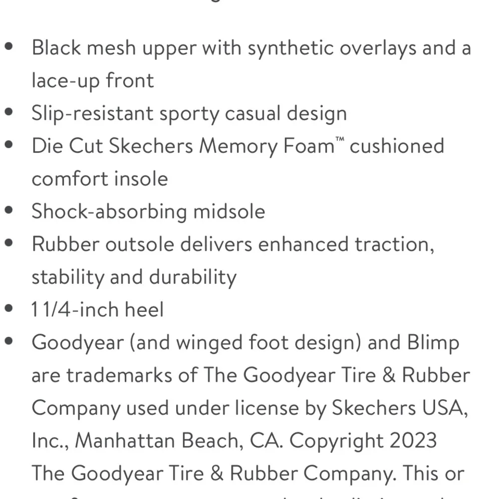 Goodyear Engineered by Skechers Women's Rogue Slip Resistant Shoes size 7 tts - Image 9