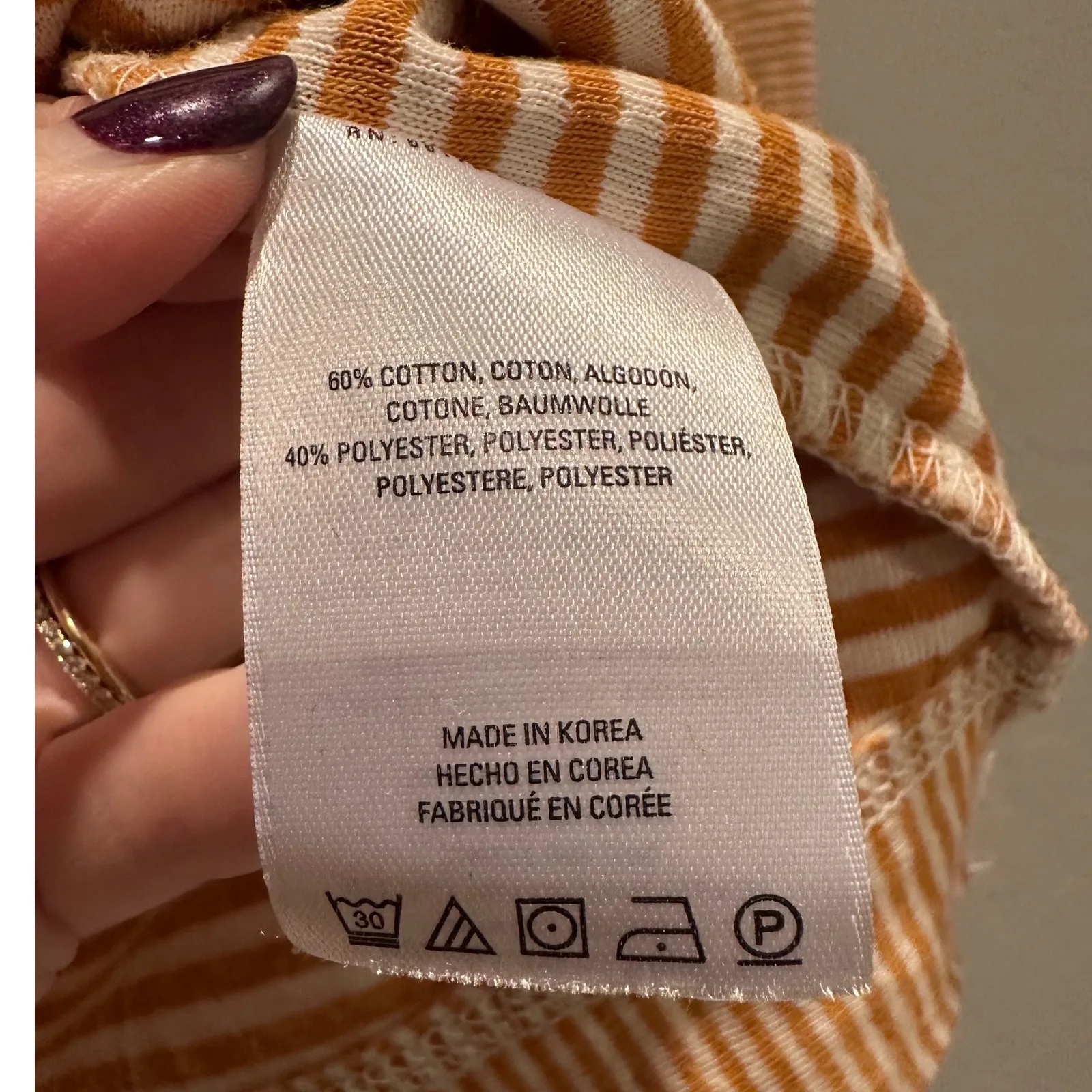 Anthropologie Maeve Striped Cowl Neck Mustard Tai Sweater Top Size XS - Image 8