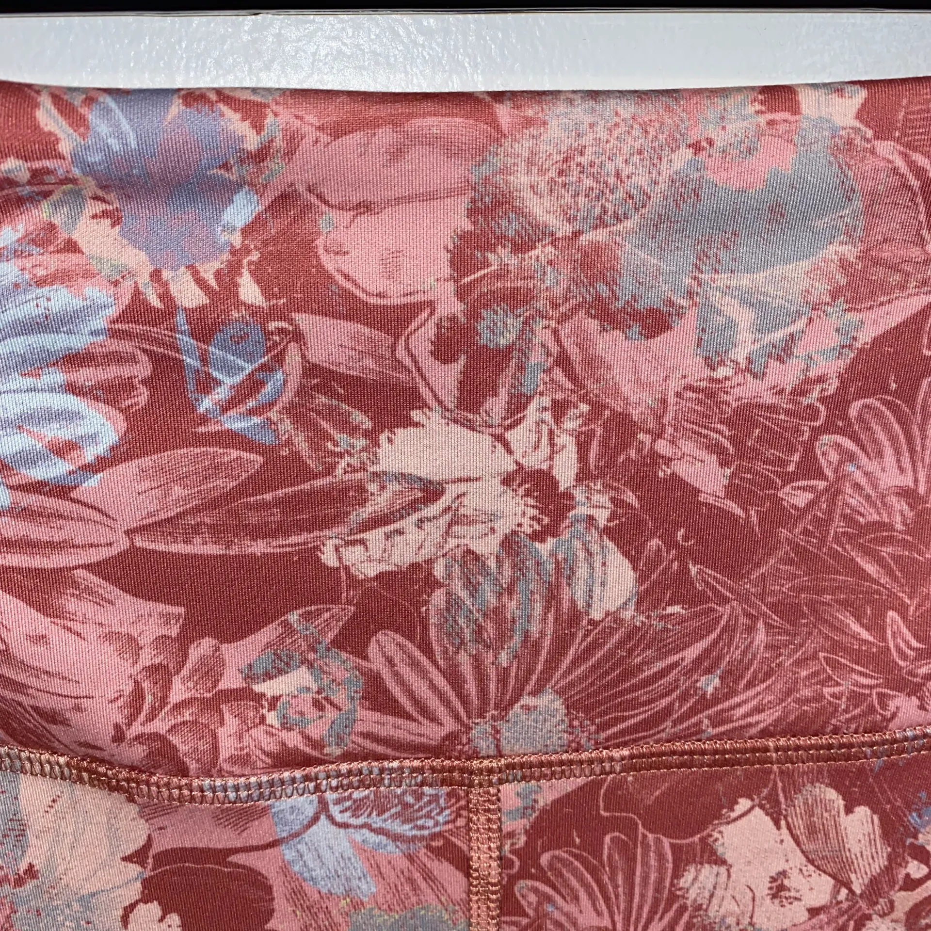 Anthropologie NWT $108 Daily Practice by  Pink Side Tie Allie Pull On Leggings S - Image 9