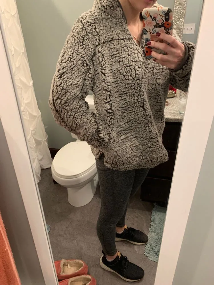 Thread and Supply Furry Pullover  - Image 4