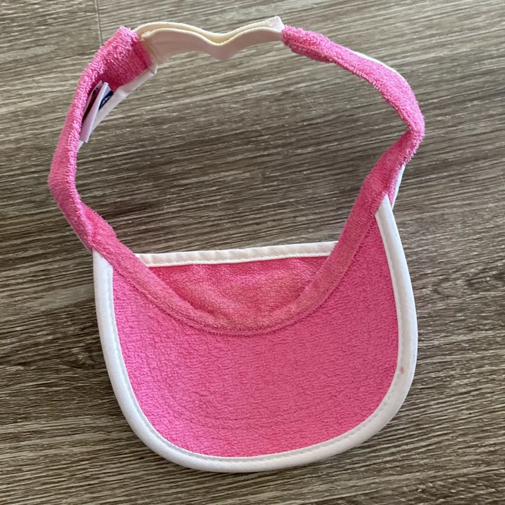 Roxy surf y2k visor hat pink terrycloth - Image 8