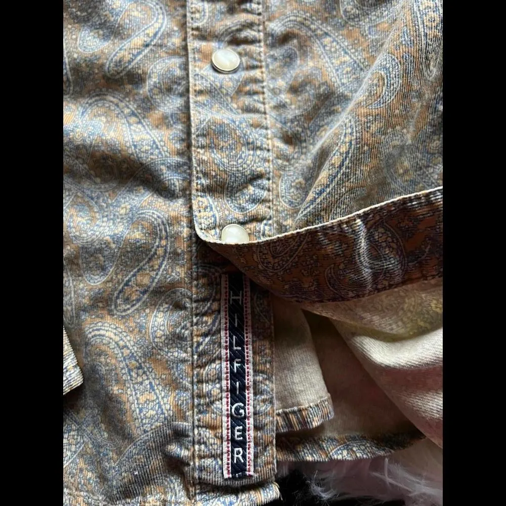 Tommy Hilfiger Corduroy Button -Up Shirt - Image 2