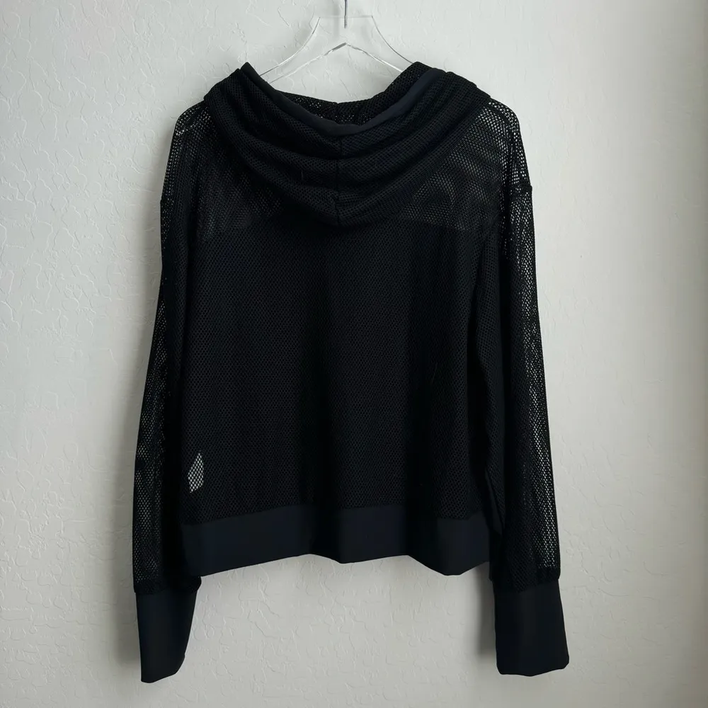Zyia Winner Mesh Hoodie Black XL - Image 9