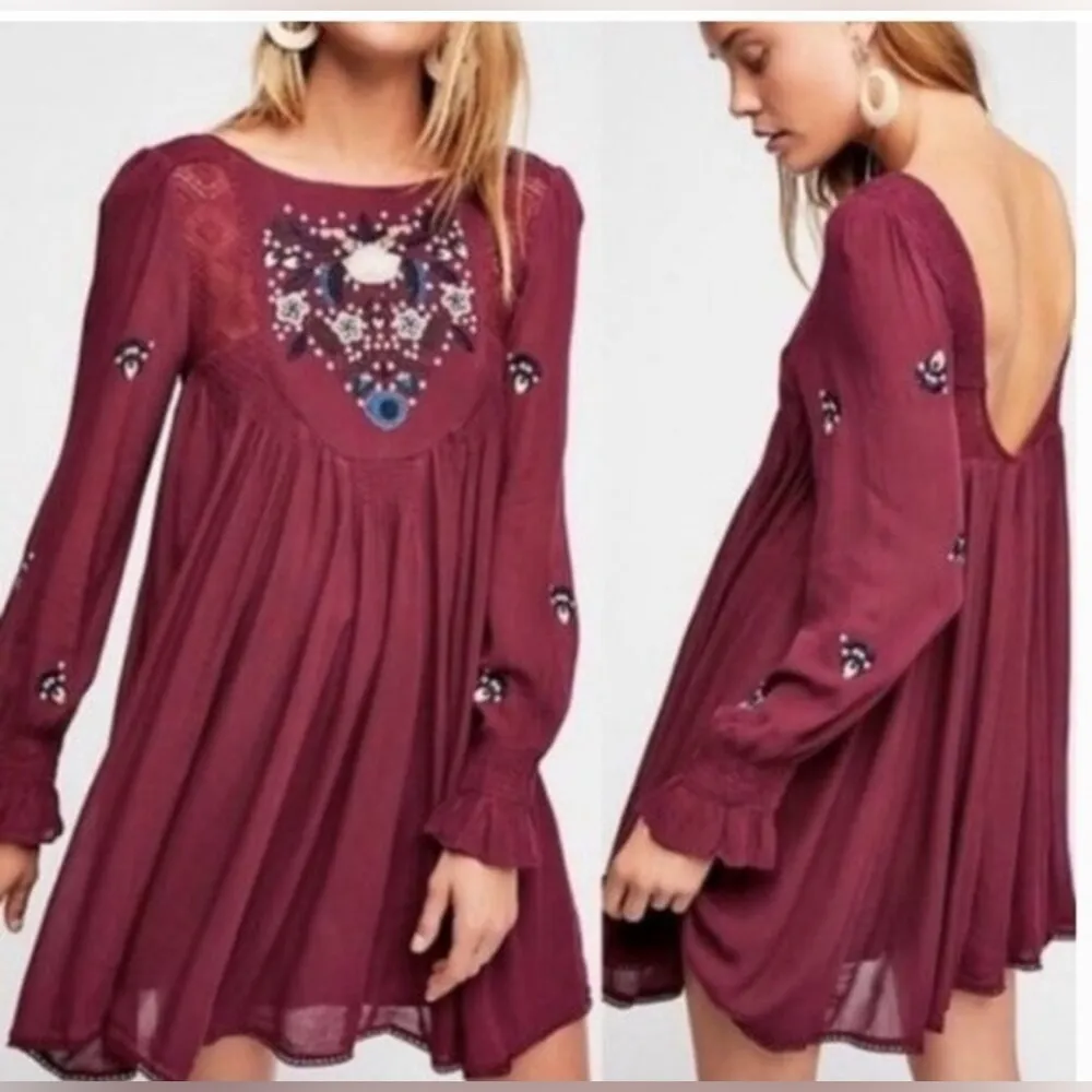 Free People Mohave A-Line Babydoll Dress - Image 3