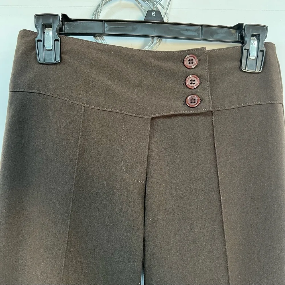 Business dress pant vintage made in USA Brown - Image 4