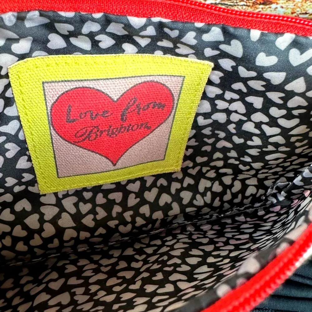 Brighton Glam Zipper Cosmetic Storage Pouch - Image 7