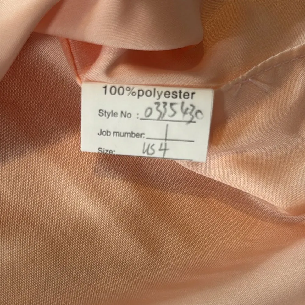 Women’s Pink Chiffon 3 Piece Formal Pant Suit Set Mother of the Bride Size 4 NWT - Image 11