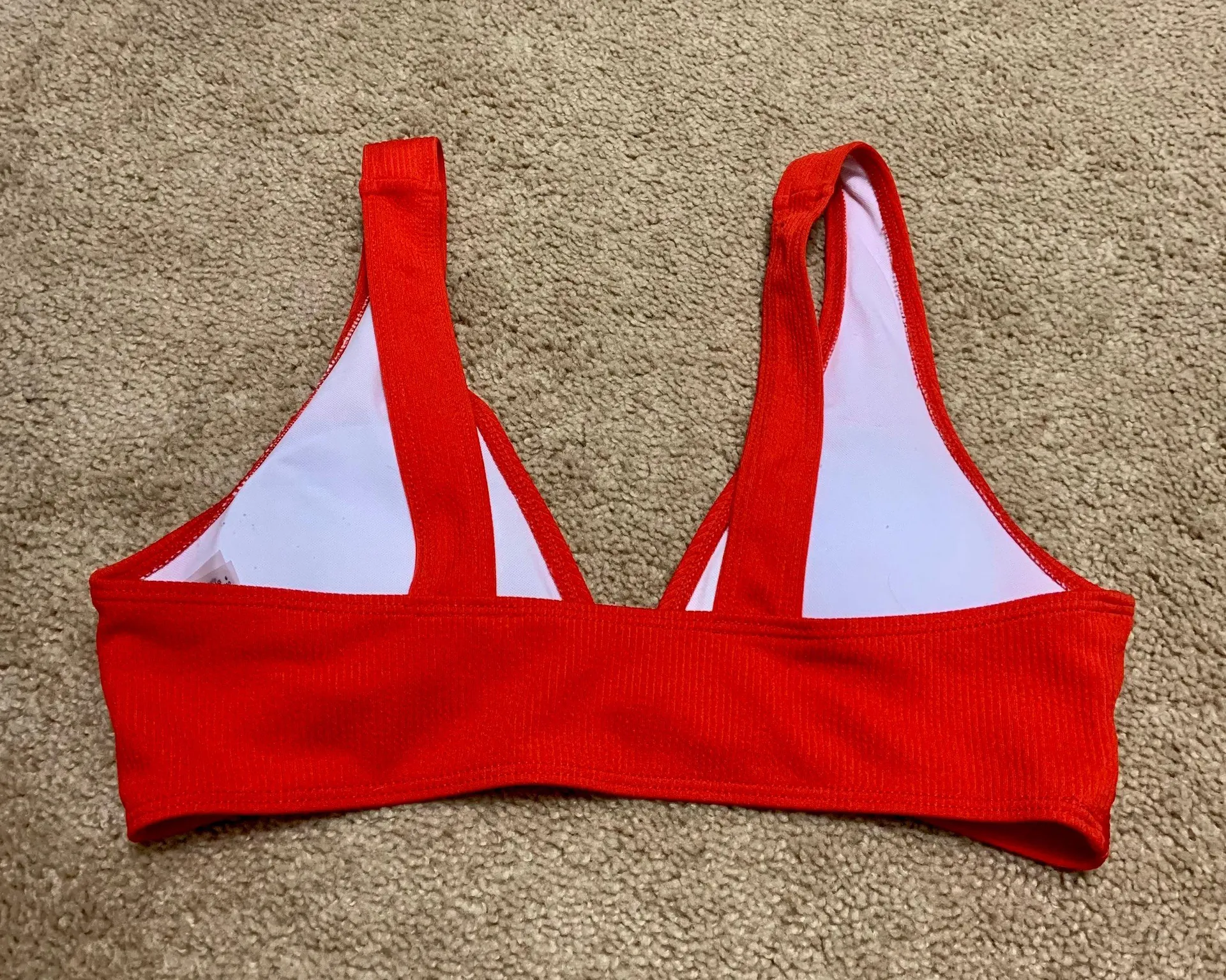 Size M Sexy Red Bikini Top - Image 3