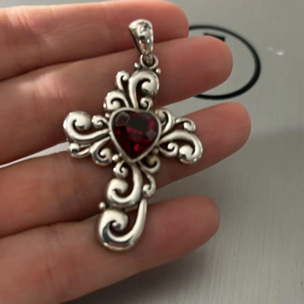 Vintage Barse 925 unique cross Silver - Image 2