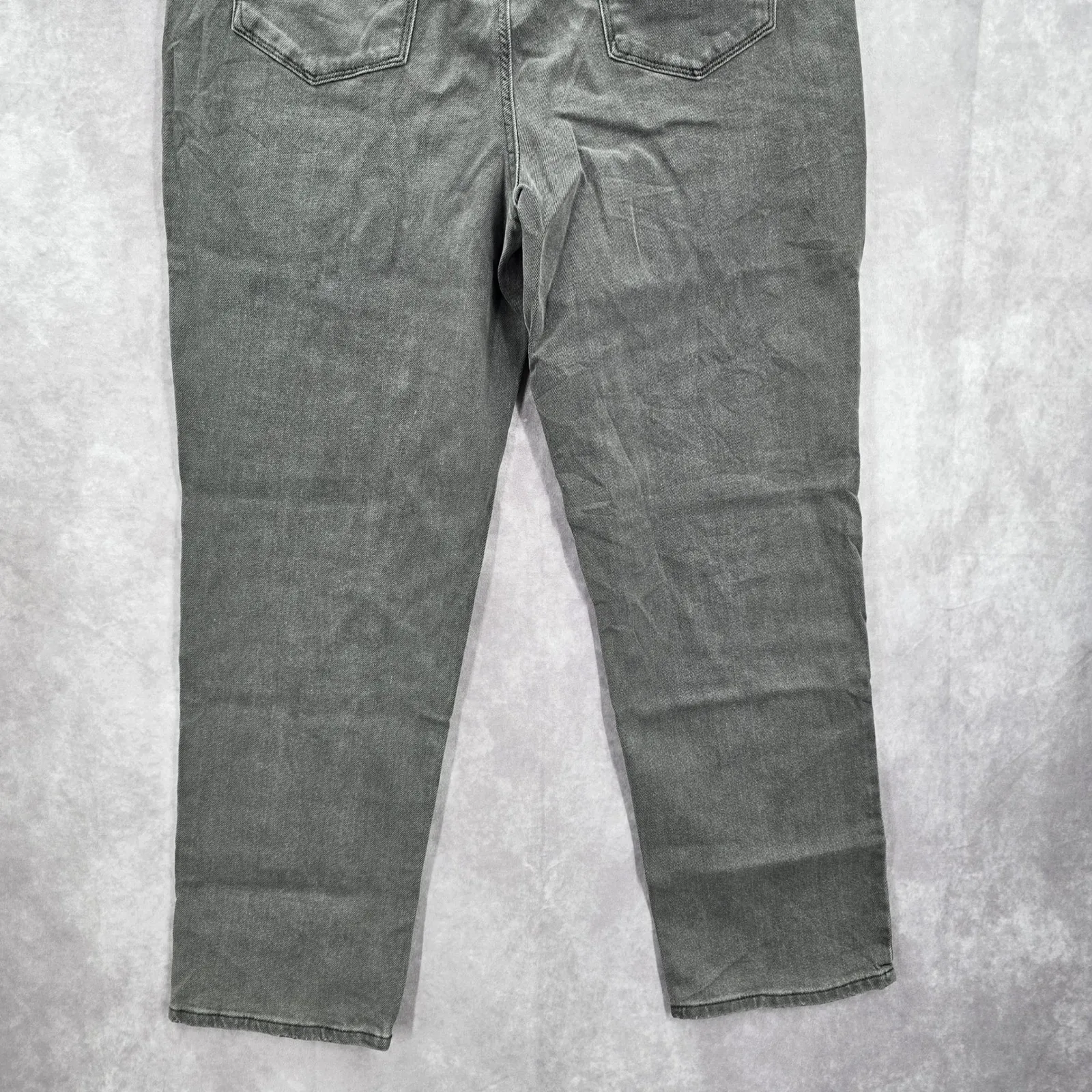 Sonoma Gray Straight Classic High Rise‎ Vintage Style Pants Denim Jeans Plus 16 - Image 9