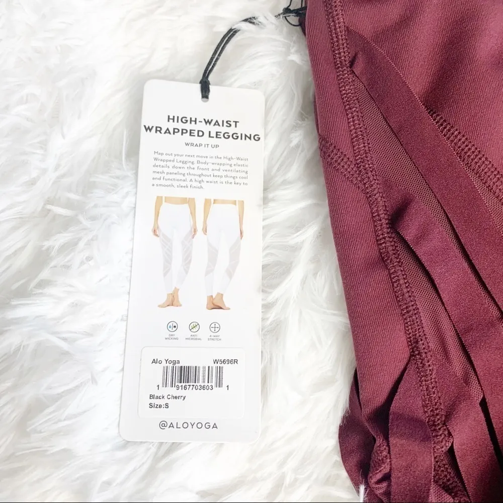 Alo High Waist wrapped stirrup legging - Image 4