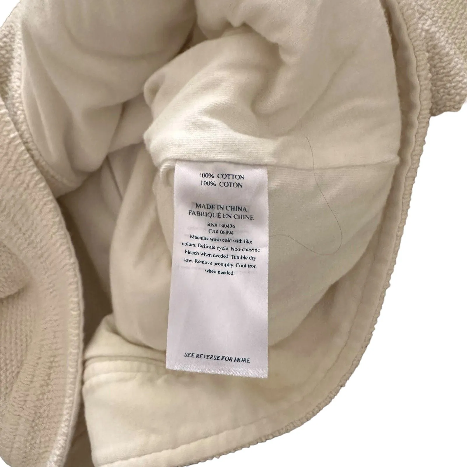 FAHERTY Zippered‎ Cotton Light Jacket Sz XS - Image 5