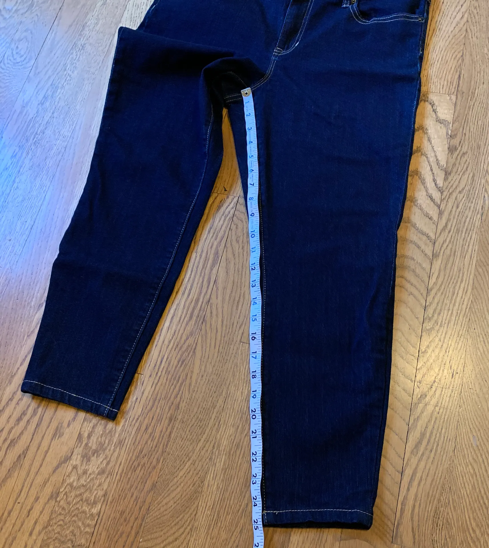 legging jeans dark blue size 14/32 - Image 6