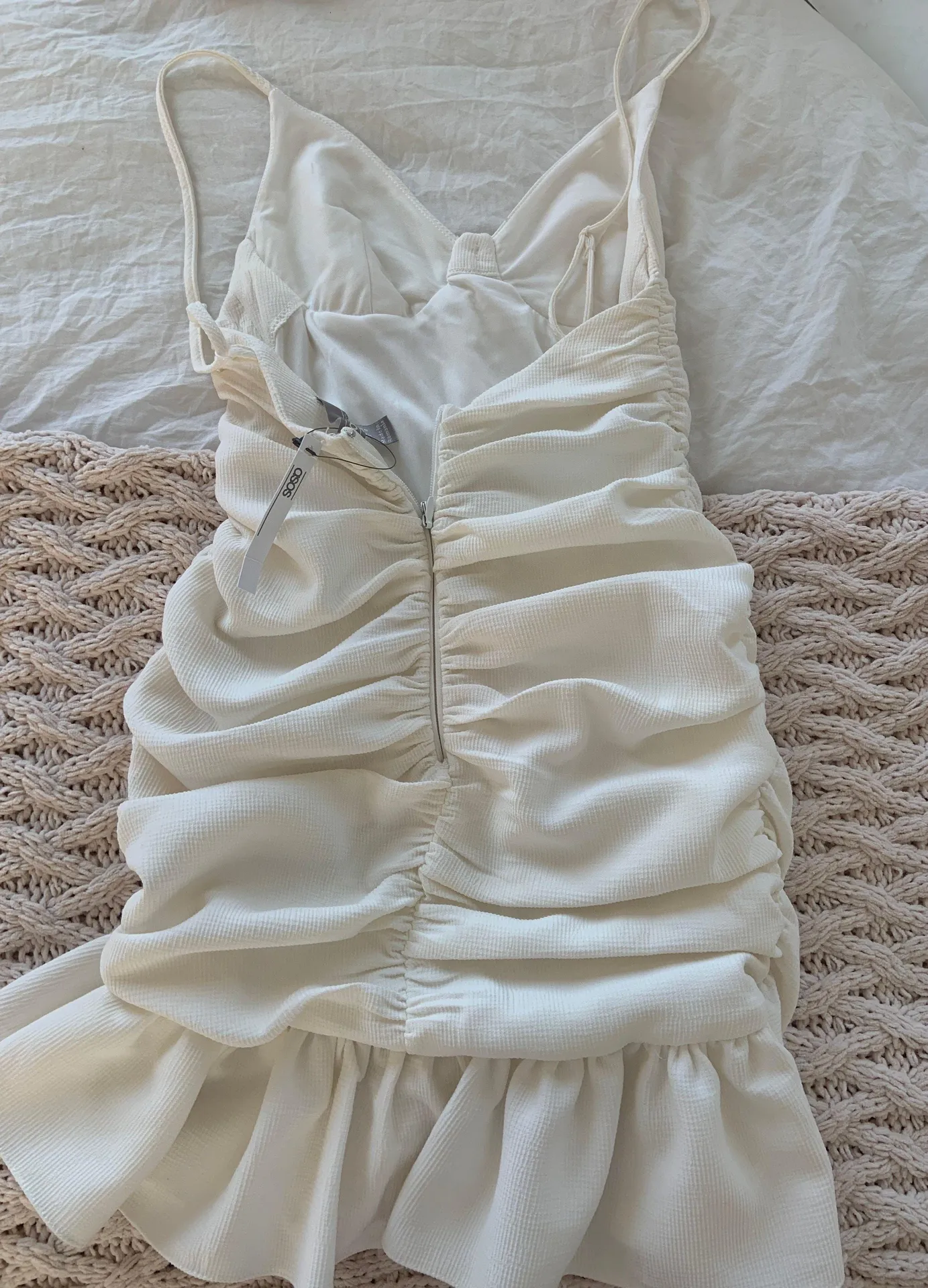 ASOS Mini White Dress - Image 2