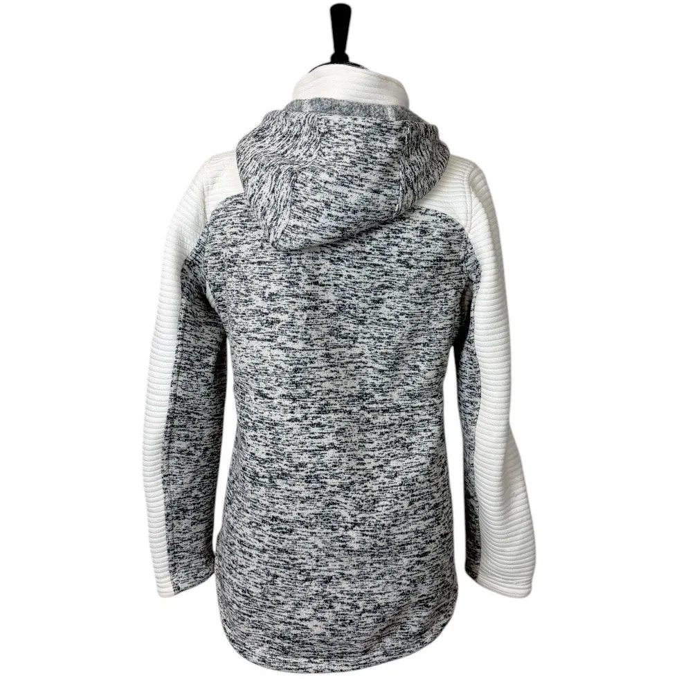 The North Face Indi Slim Fleece KNit Full-Zip Hooded Jacket Women’s Size Medium - Image 6