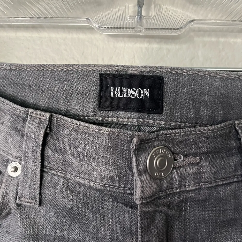 Hudson Krista Super Skinny Jeans in Gain Grey Women’s Size 25 - Image 9