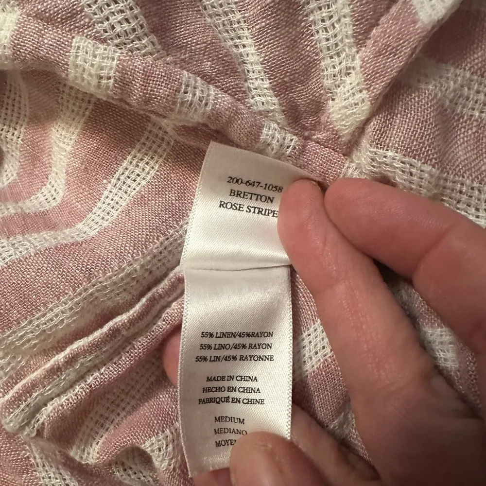 Rails Bretton Top in Rose Stripe Size M - Image 5