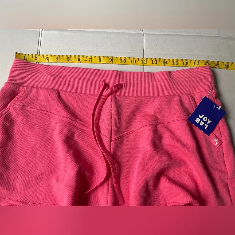 Women’s Fleece High Rise Shorts 3” JoyLab Pink - Image 7