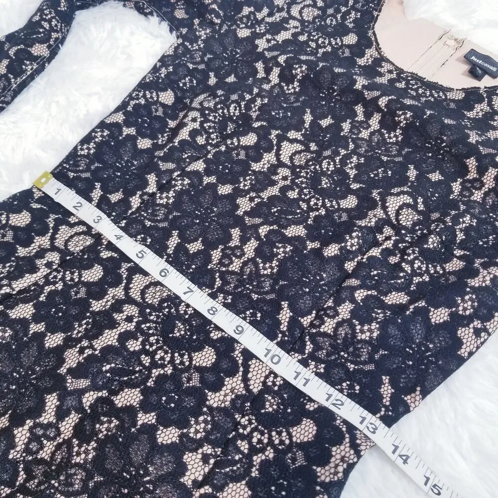 Just Cavalli Lace Mermaid Black Dress Long Sleeves - Image 7