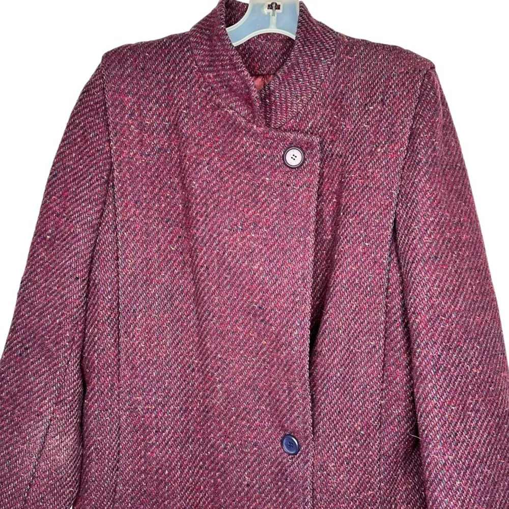 Vintage Bonders Long Wool Coat Size M - Image 2