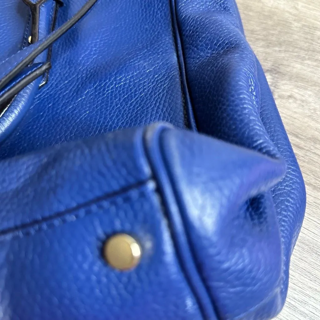 Kate Spade Women’s Blue Mulberry Street Pebbled Leather Bag - Image 7