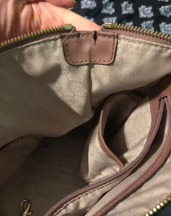 Michael Kors Dusty Rose Large Tote - Image 5