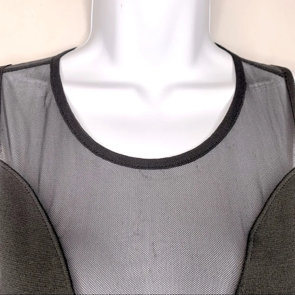For Love and Lemons Lulu Mesh Black Skater Dress Size XS - Image 7