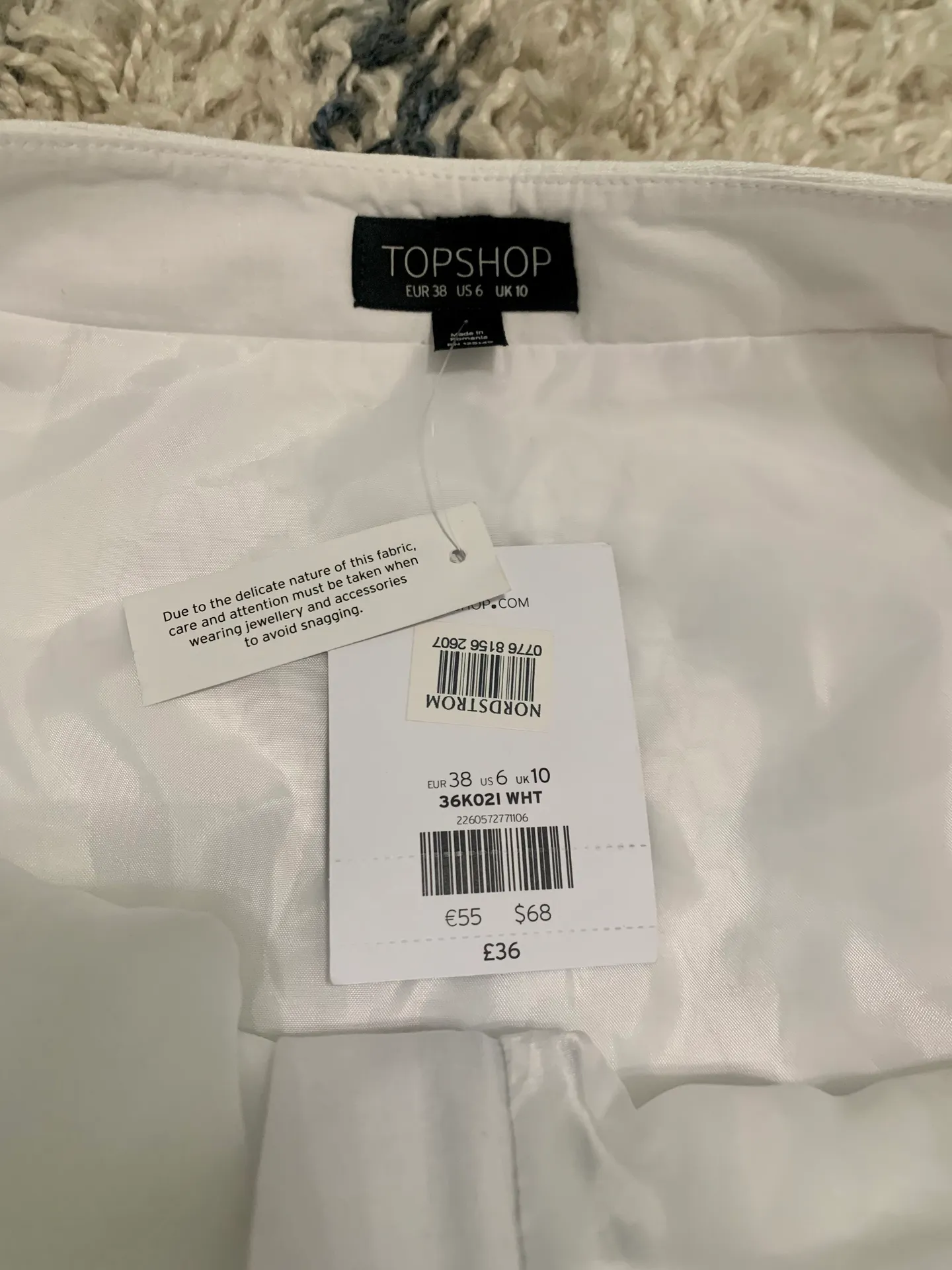 Zip Up Mini Skirt - Image 5