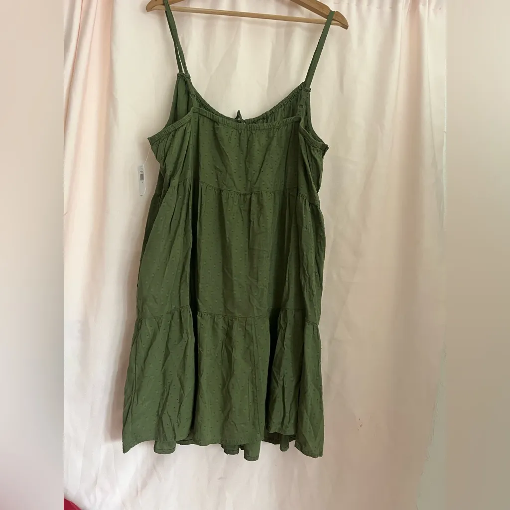 Old Navy Green Midi Dress - Image 6