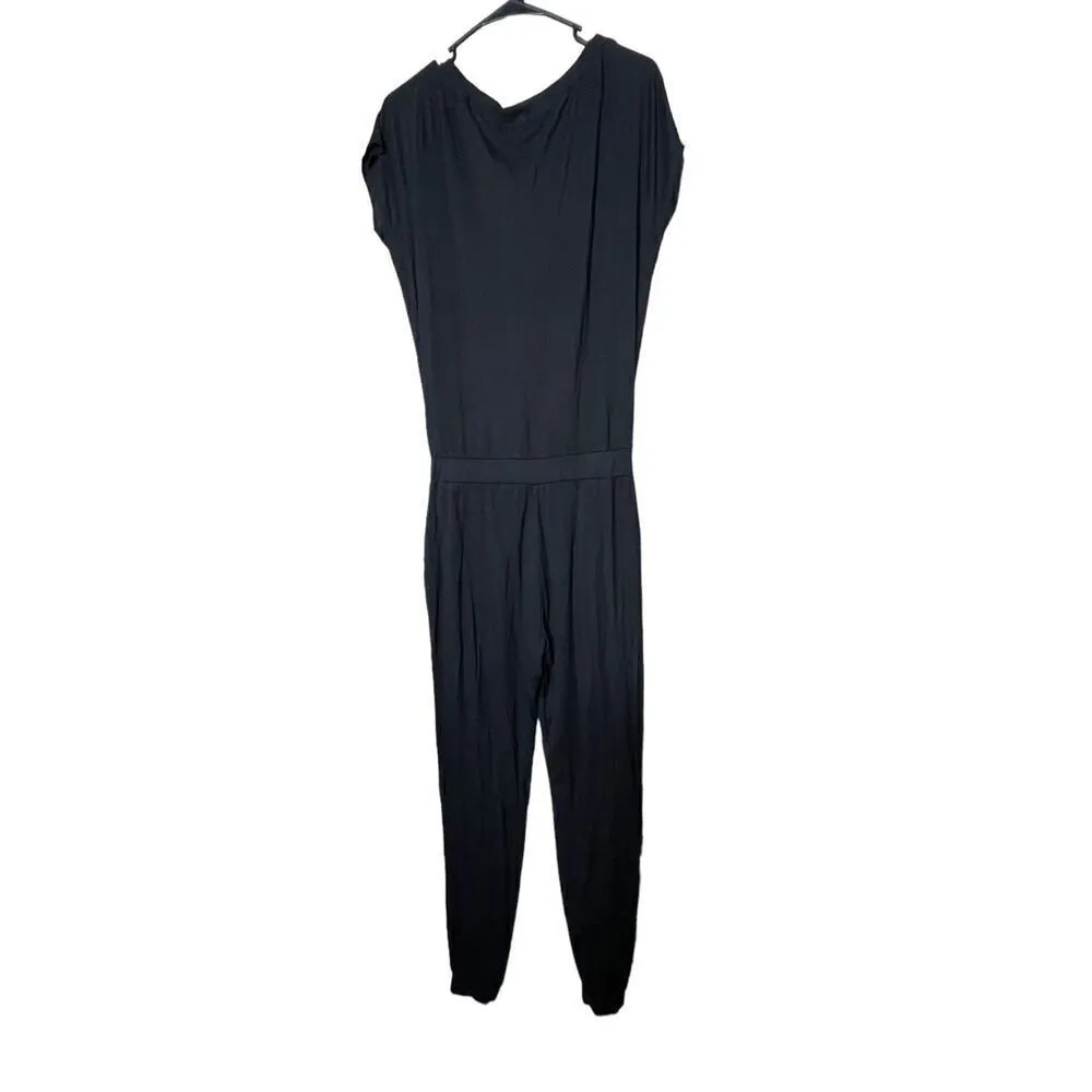 Michael Stars Jumpsuit Women‎ Black Jogger Size XS - Image 8