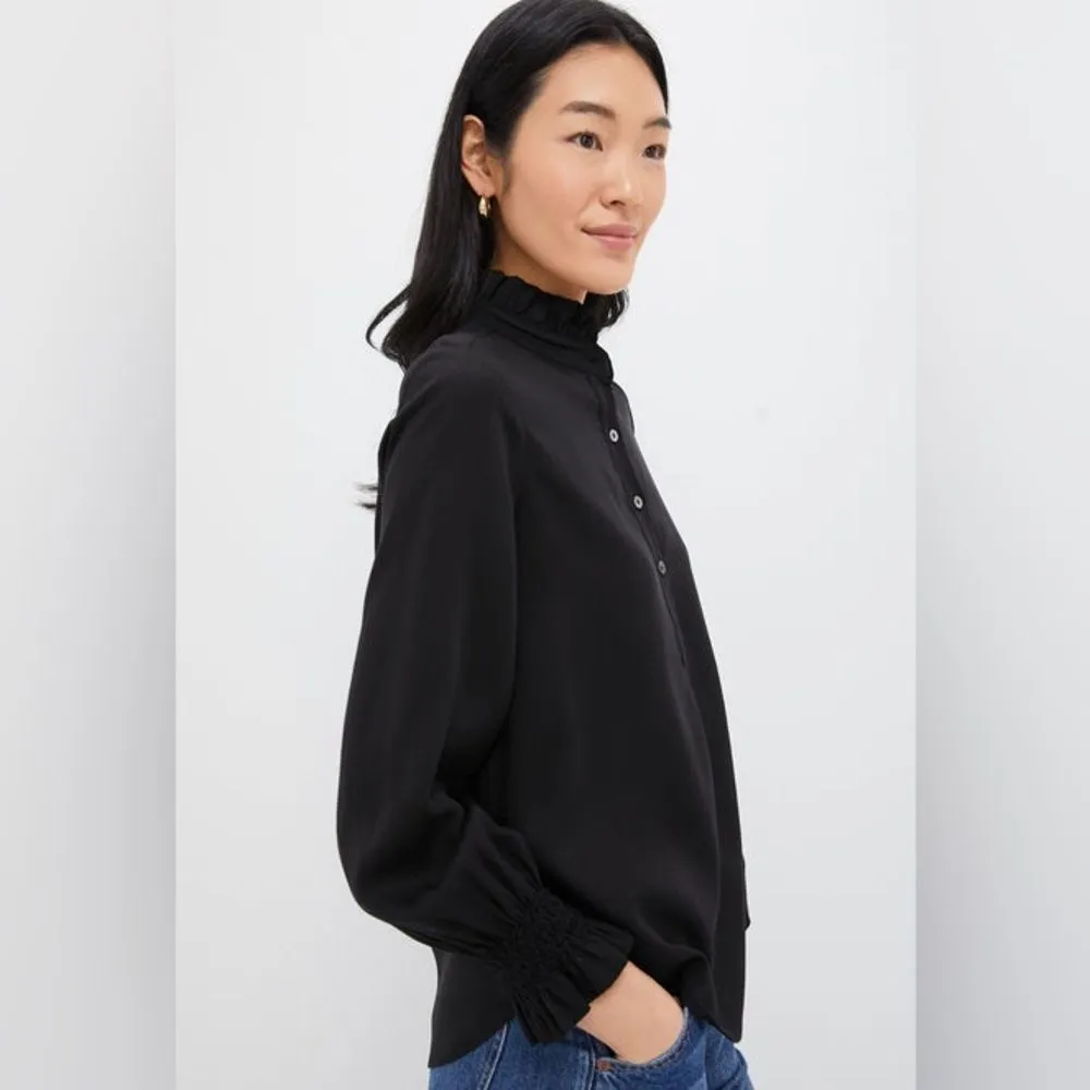 🖤 Tuckernuck Black Teagan Popover Shirt – Size Small 🖤 - Image 2