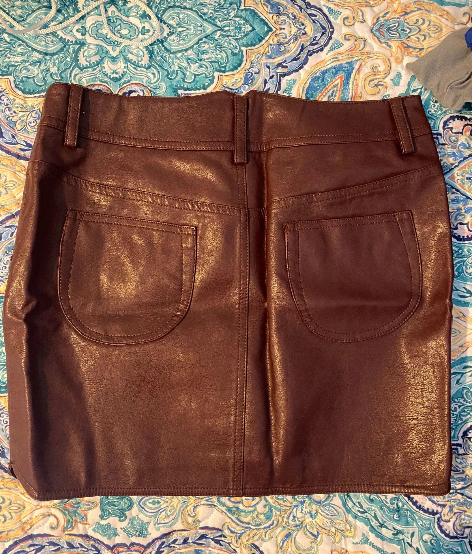 Leather Skirt - Image 2
