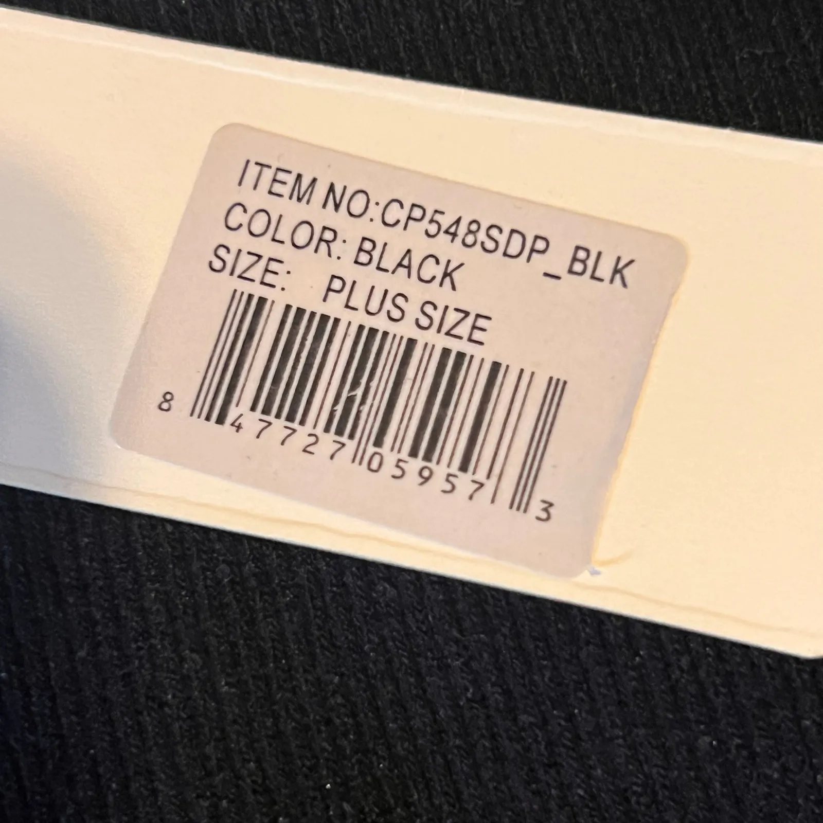 Yelete High Waist Compression Leggings .  Black. NWT. Plus Size - Image 5