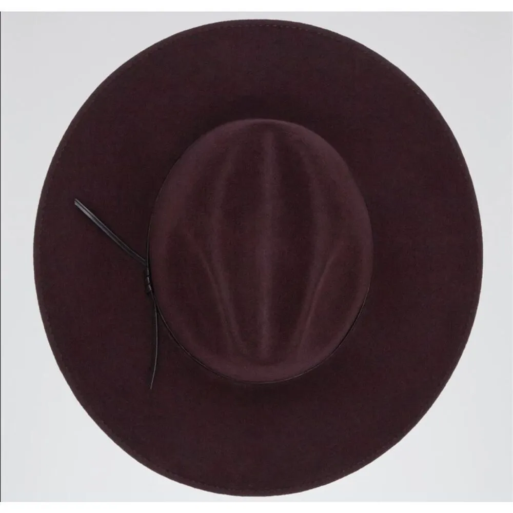 ✨Reiss Mimi burgundy trilby hat on Olivia Palermo✨ - Image 6