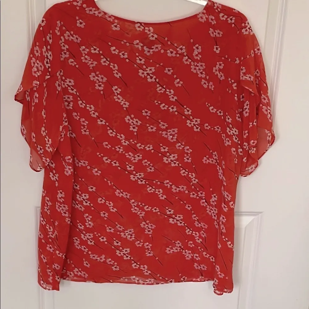 Cabi Cherry Blossom Blouse XXL - Image 3