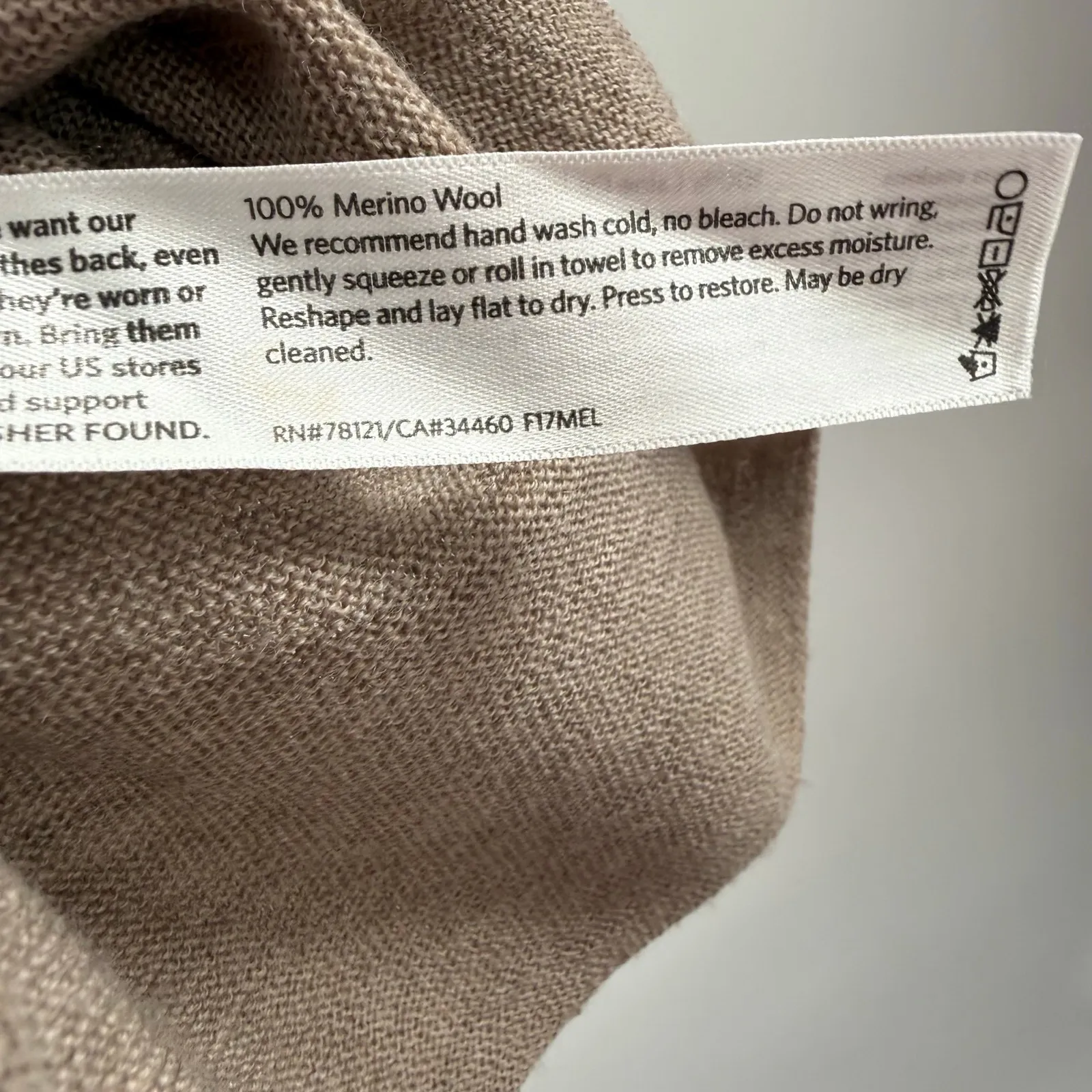 Eileen Fisher Sweater Women Medium NEW 100% Italian Merino Wool Knit Poncho NWOT - Image 9