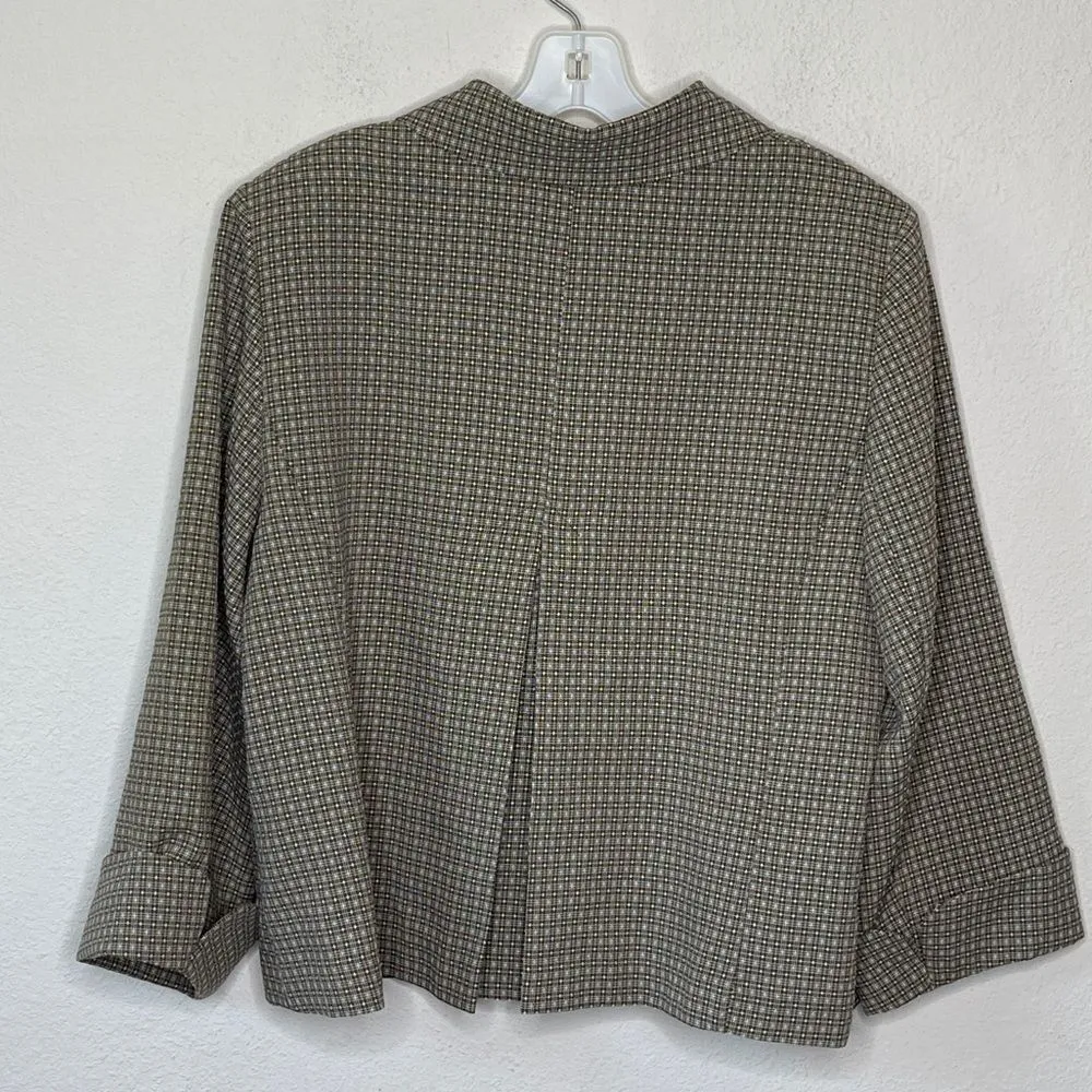 Vintage Sweet Suit‎ Jacket Brown Size 14 - Image 4