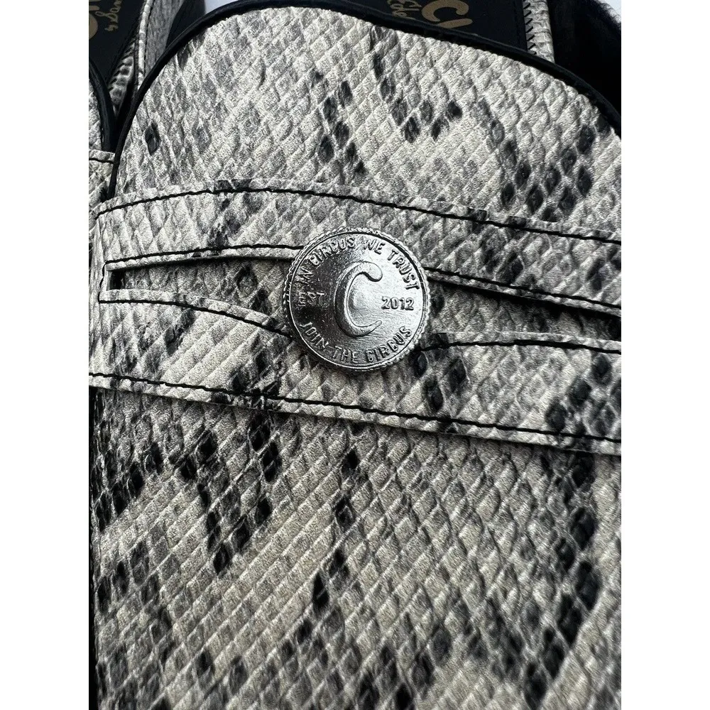 Circus by Sam Edelman Womens Hal Animal Snake Print mules shoes sz 9.5M - Image 2